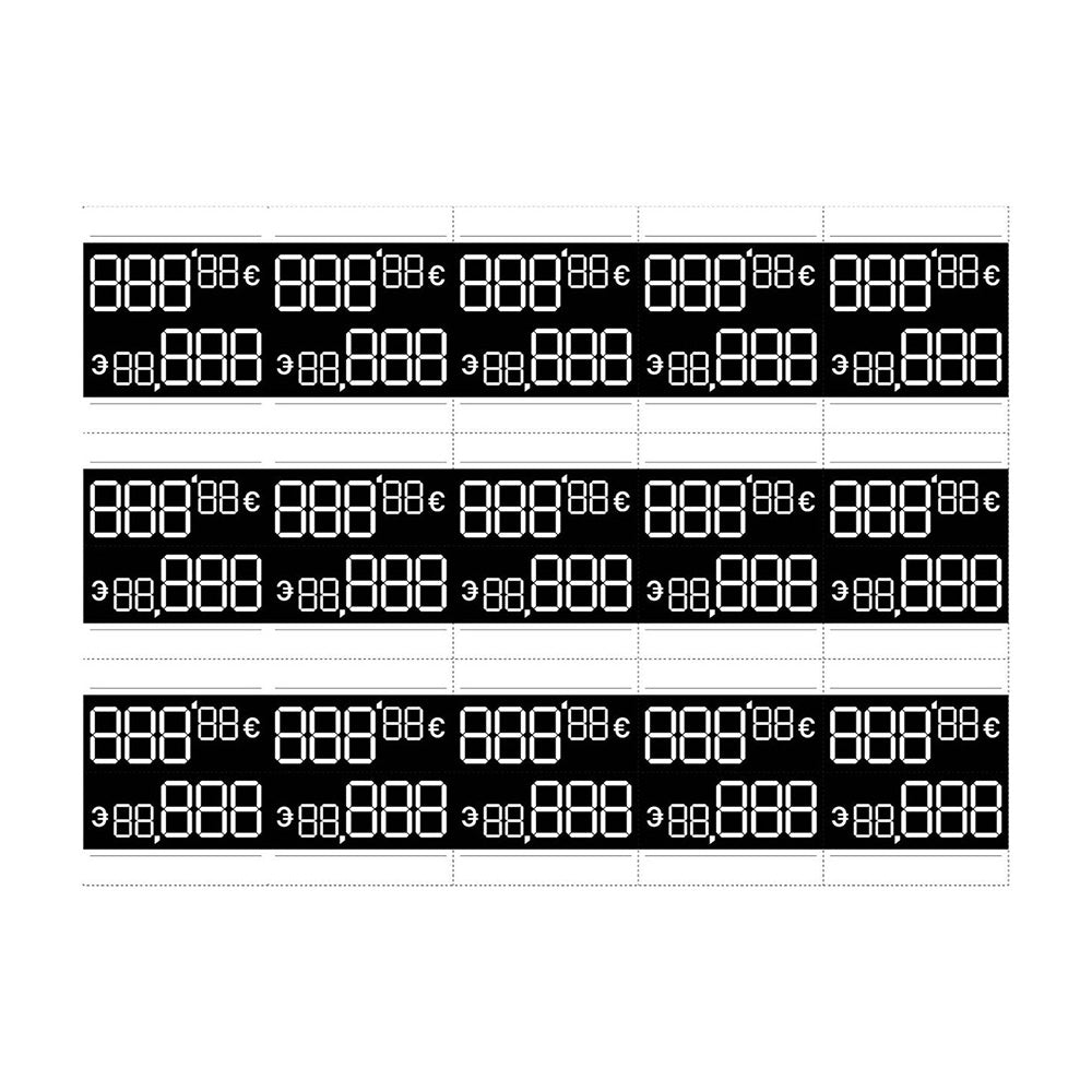 Etiquetas para preços personalizáveis, 54 x 33 mm_0