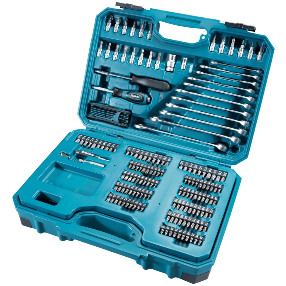 Kit de ferramentas manuais Makita E-10883 com 221 peças