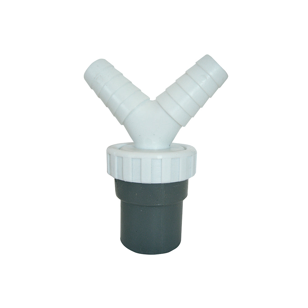 União mixta canos colar com tomada dupla 1"1/2" 40mm máquinas de lavar roupa-louça pvc_0