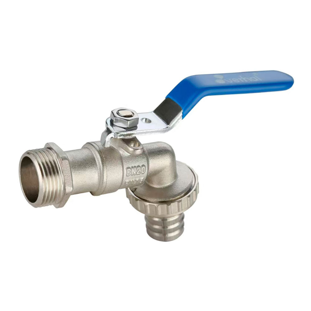 Encaixe de mangueira para torneira de jardim eco ¾ x 1 pol selável_0