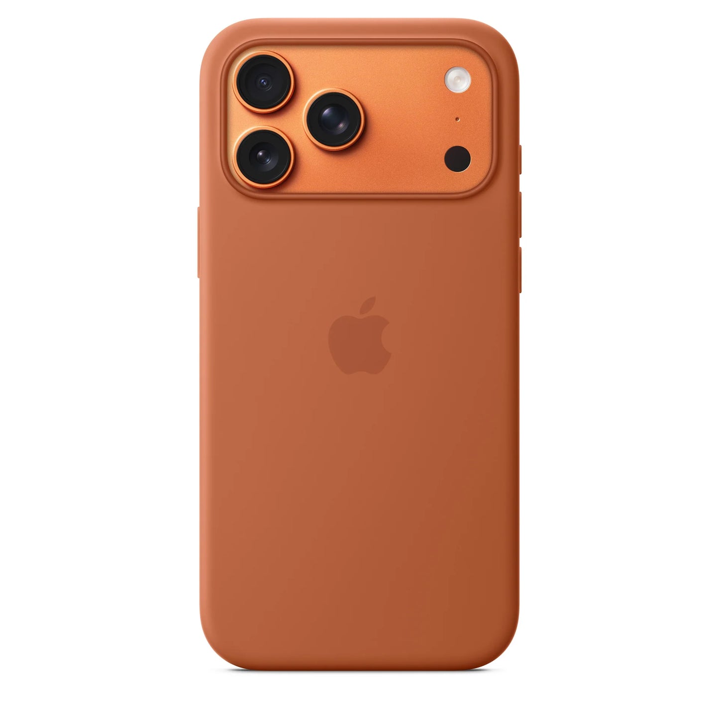 Capa em Pele Oficial Apple Magsafe para iPhone 17 Pro Max Terracota