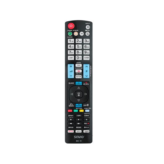 MANDO TV SAVIO RC-11 COMPATIBLE LG SMART TV 3D_0