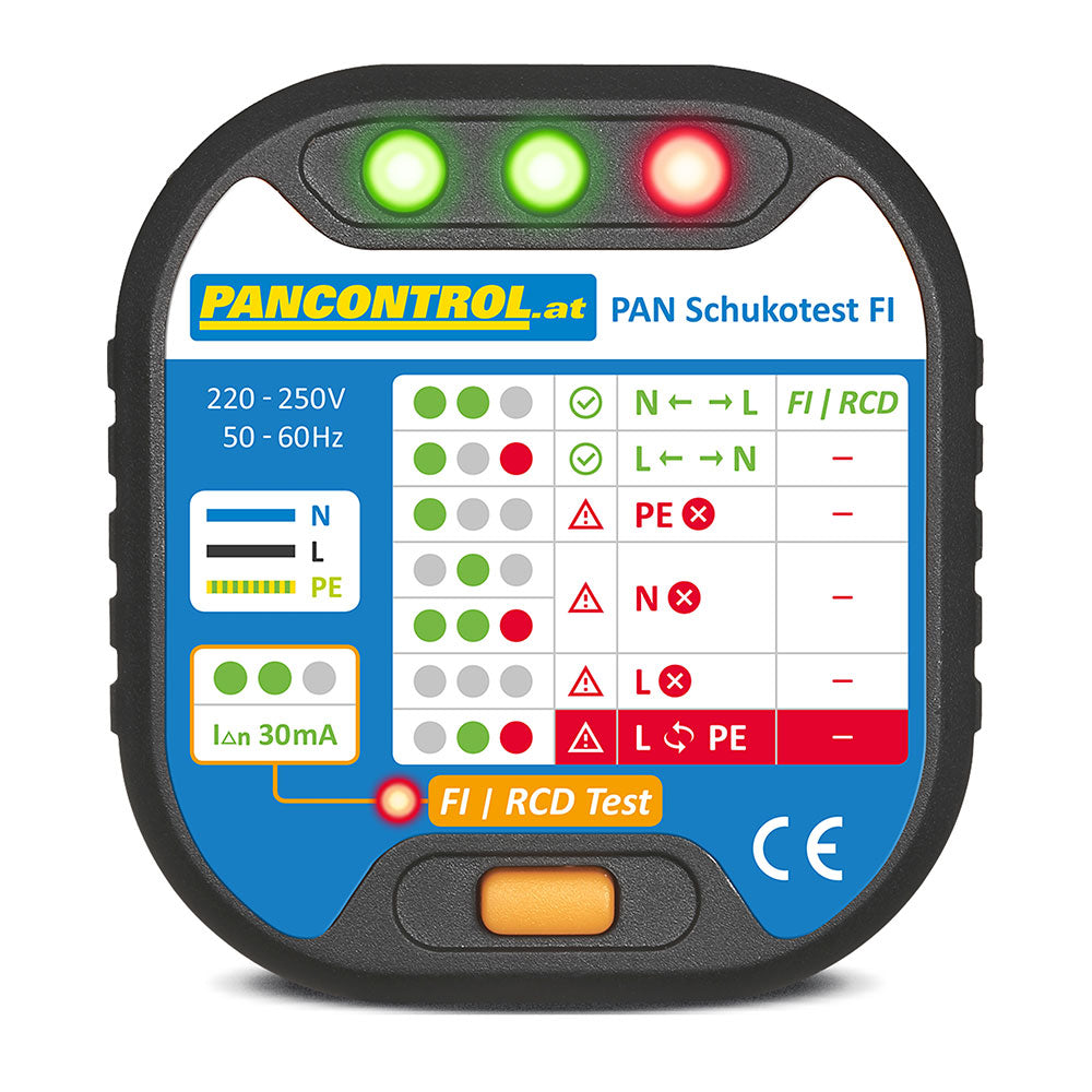 Tester de tomadas pan tipo ftest fi pancontrol_0
