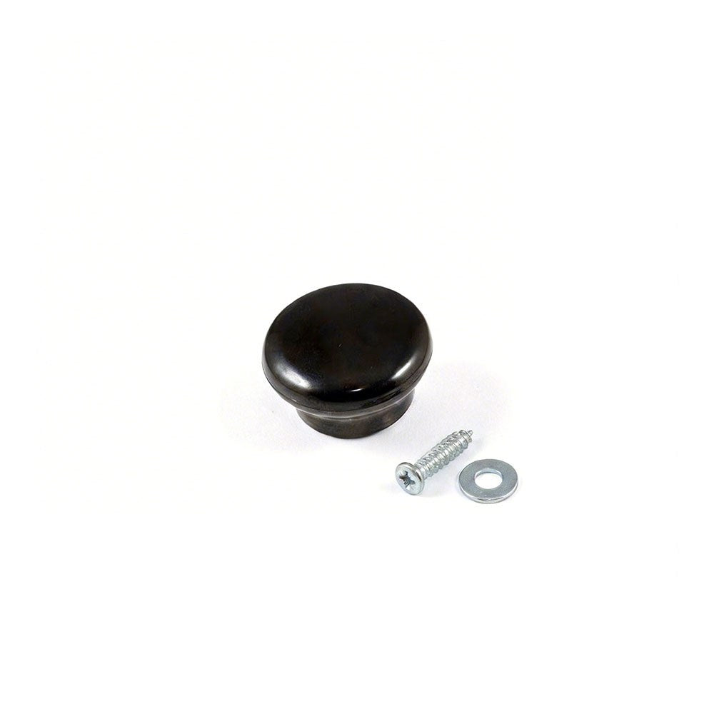 Pomo em baquelite para tampa universal, com rosca m5, ø4,5 x 2,5 cm_0