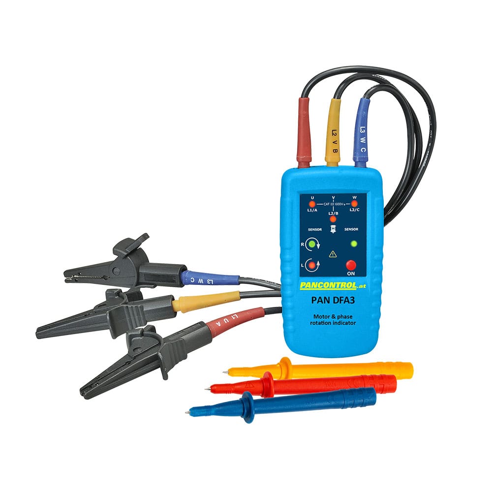 Indicador de direção do motor e campo rotativo_0