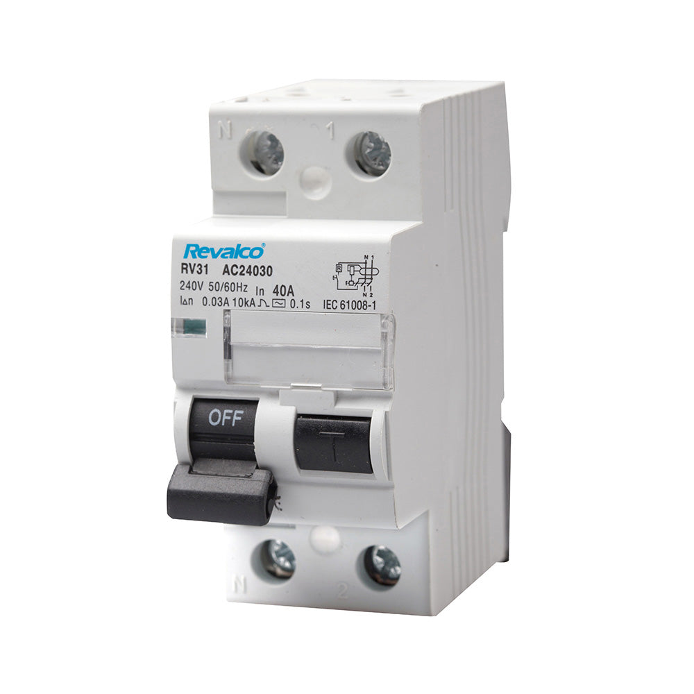 Disjuntor diferencial 2 polos revalco 25a_0
