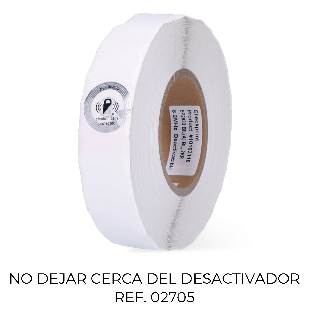 Pack 2000 etiquetas 2933 tamper ø3x3cm imagem cadeado 10103110 checkpoint_0