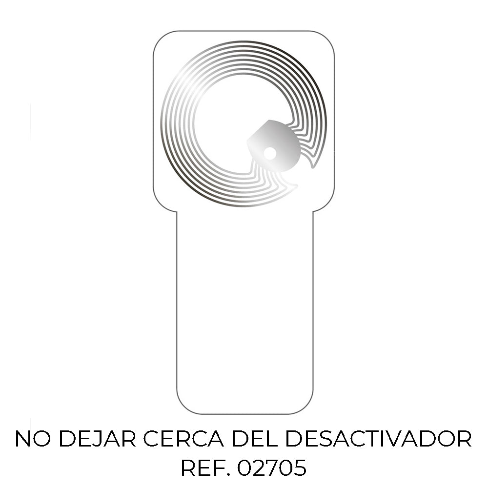 Pack 500 etiquetas anti-roubo super flag tag 2928 10145617 checkpoint_0