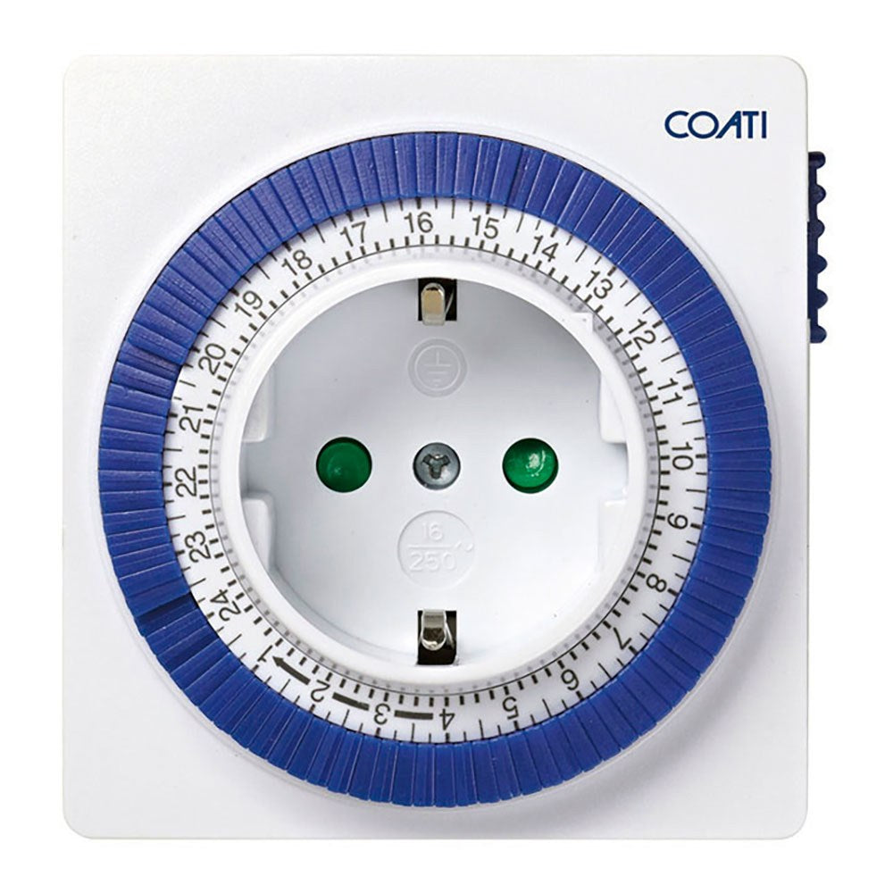 Programador analógico compacto para uso diário, 16 a, branco_0