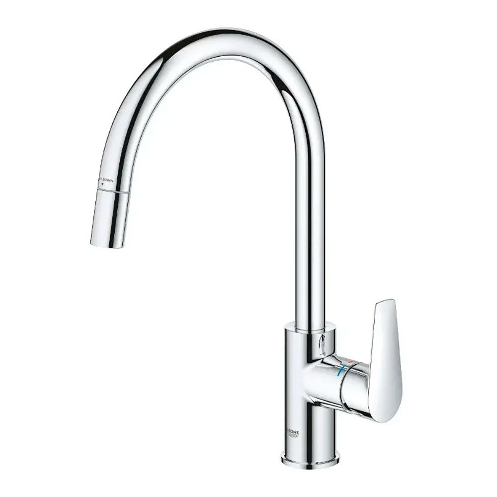 Torneira monocomando de cozinha com bica alta extraÃvel série start edge_0