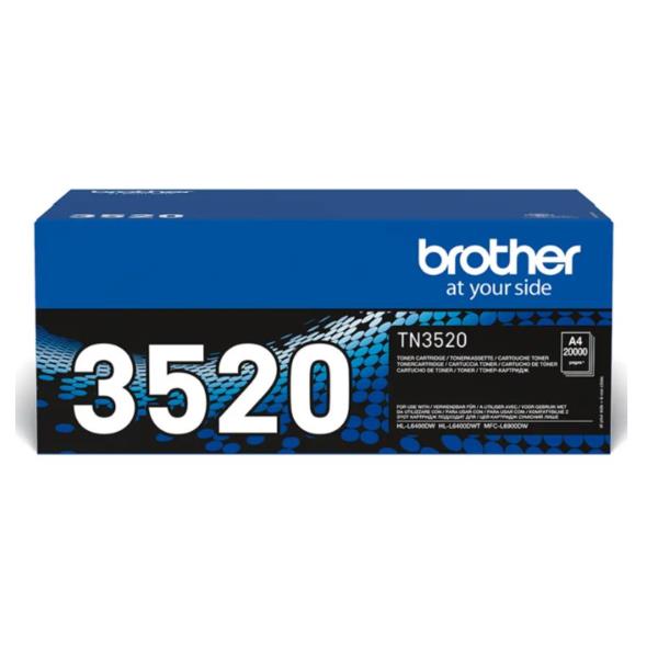 Cartucho Brother TN-3520 / Preto_1