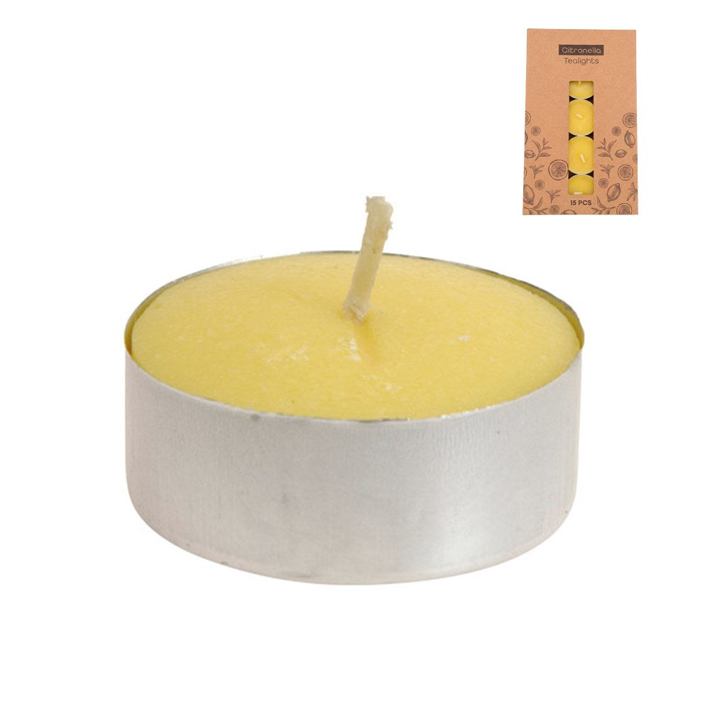 Velas de chá citronela ø38 x 16 mm, 15 un._0