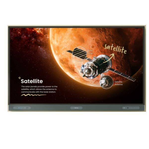 BenQ RP6504 pizarra blanca interactiva 165,1 cm (65") 3840 x 2160 Pixeles Pantalla táctil Negro_1