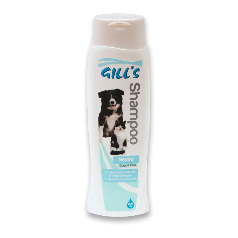 Champô neutro para animais de estimação 200ml gill's_0
