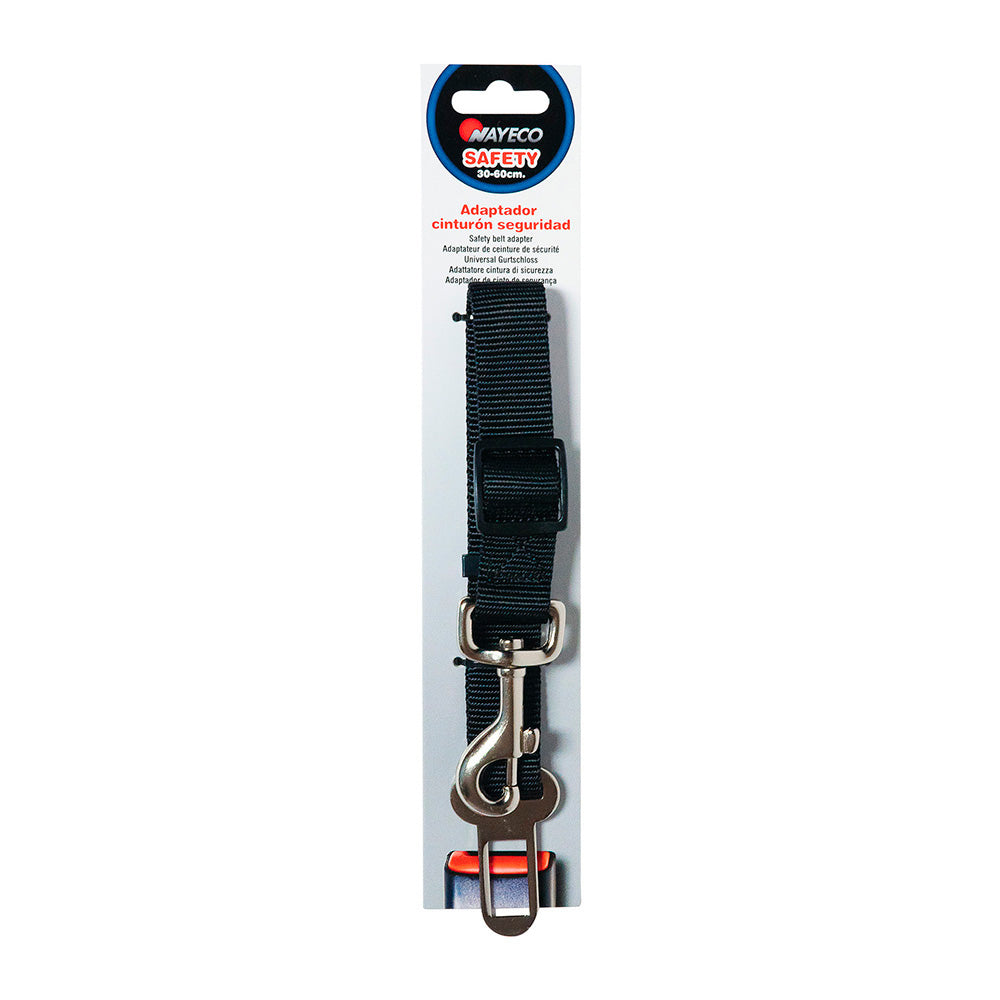 Adaptador-cinturão de segurança 20mm preto nayeco_0