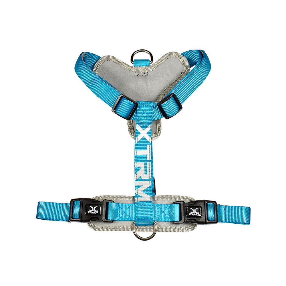 Arnês x-trm cronos neon flash 35-60x1.5cm azul nayeco_0