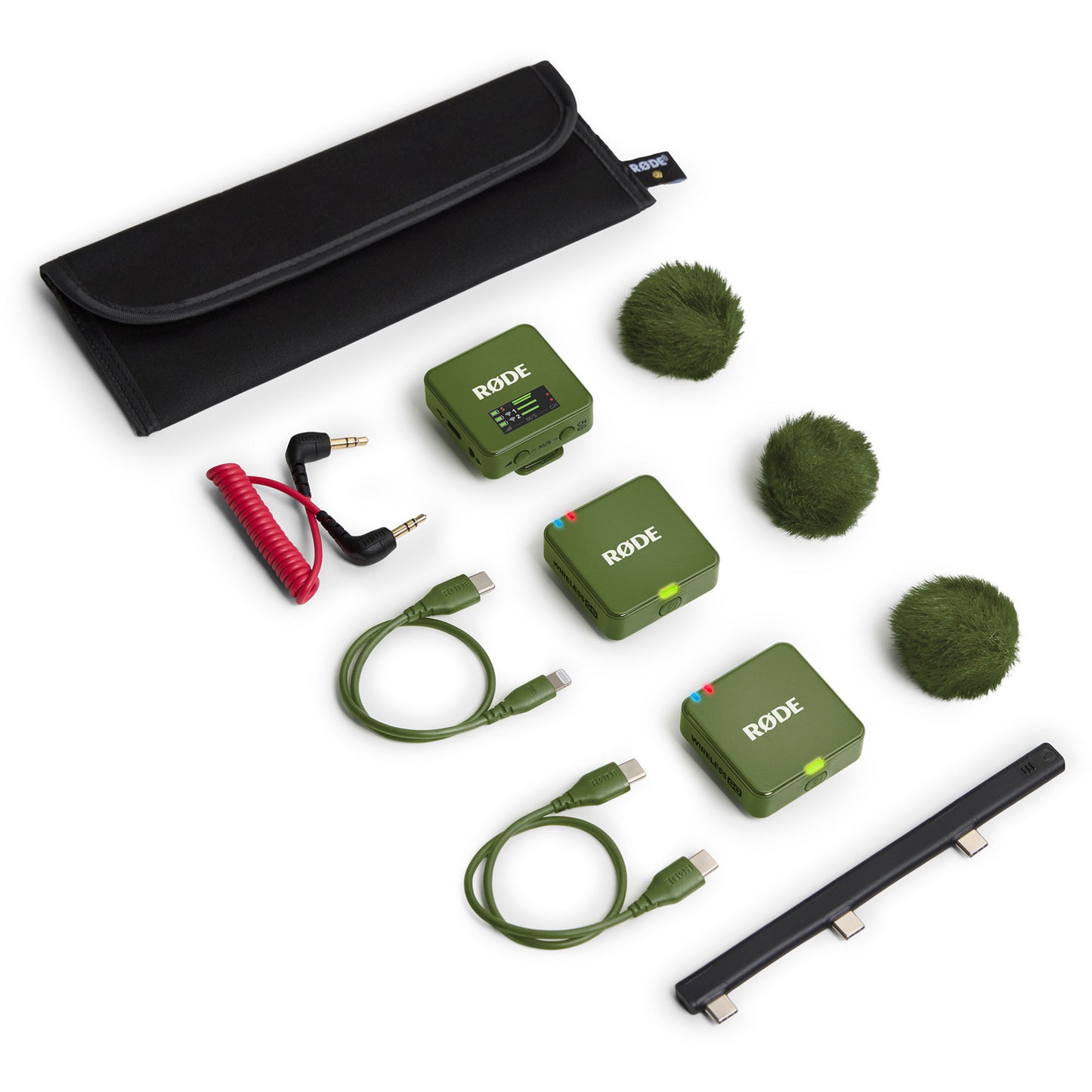 Microfone Wireless Rode Wireless GO Gen 3 Verde