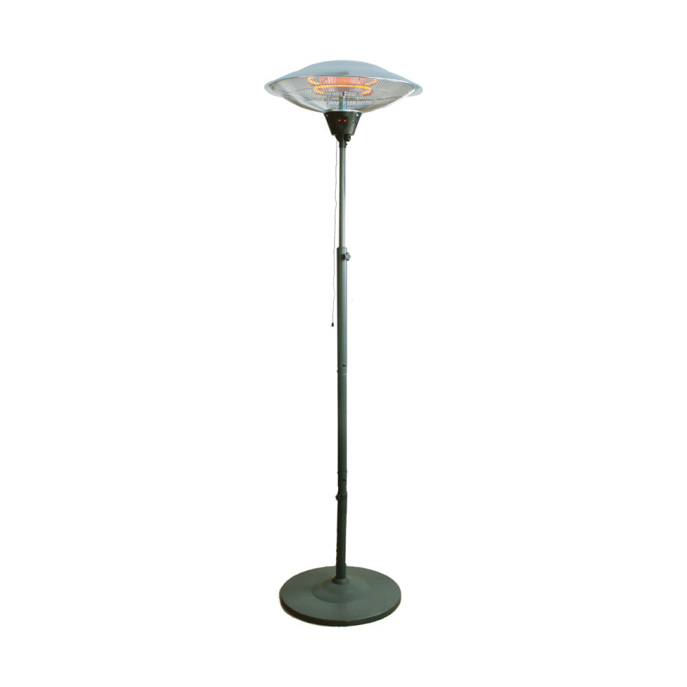 Aquecedor de quartzo de exterior com pé 2100w edm_0
