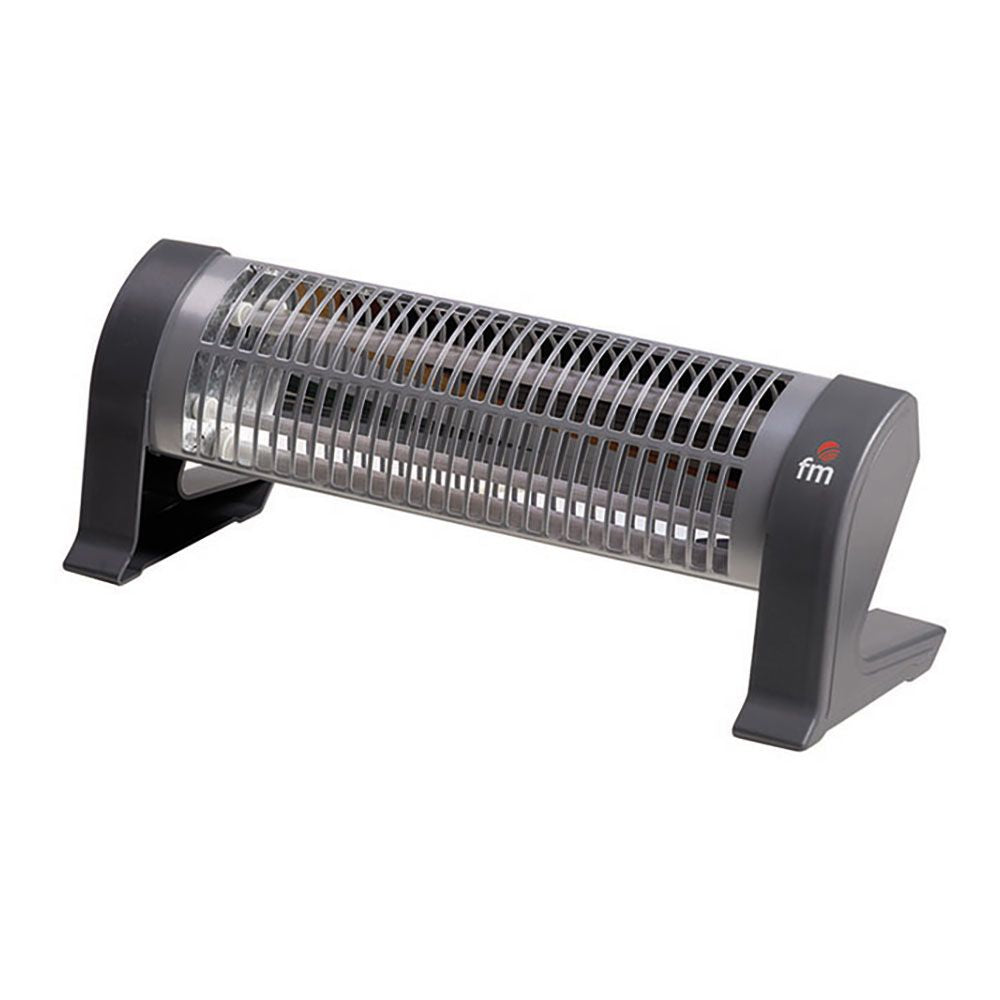 Aquecedor de quartzo 2302-c, de chão, antiviragem 1200 w, cinzento, 53 x 14,5 x 17,5 cm_0
