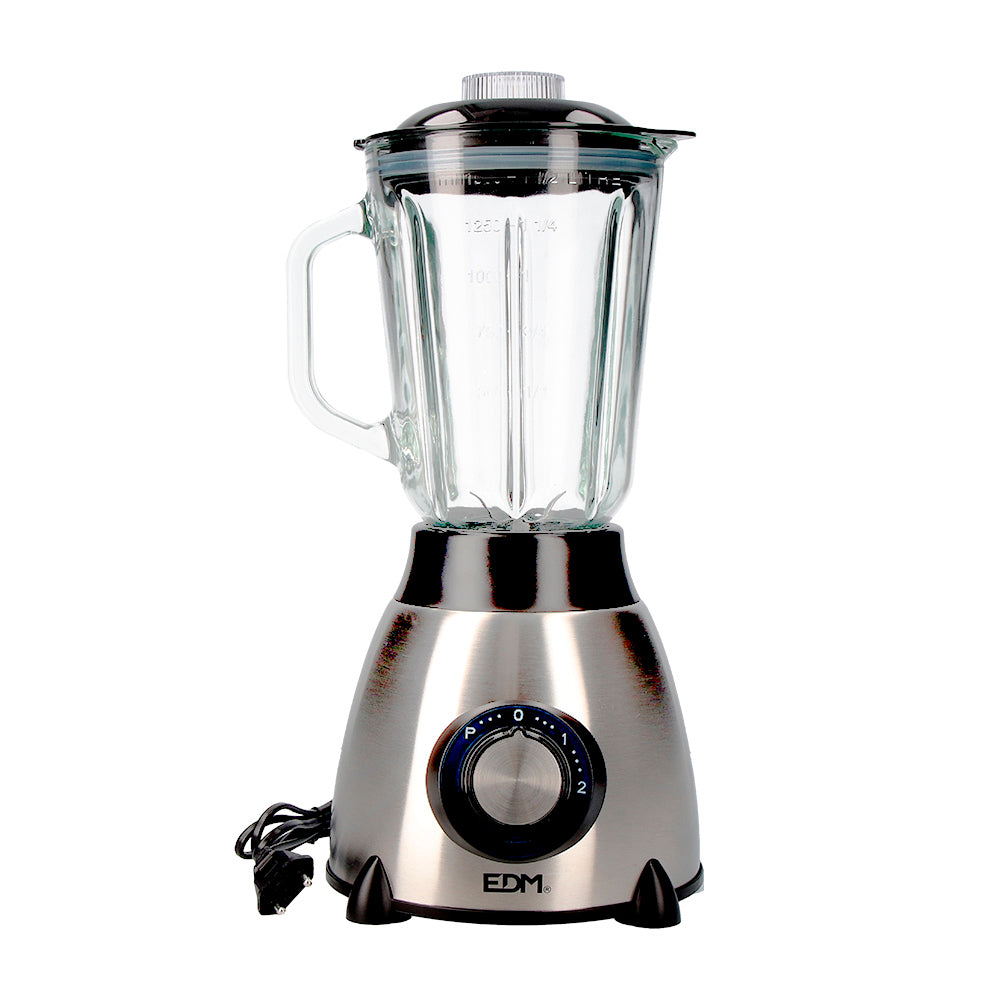 Liquidificador com copo de vidro 1,5l 550w edm_0