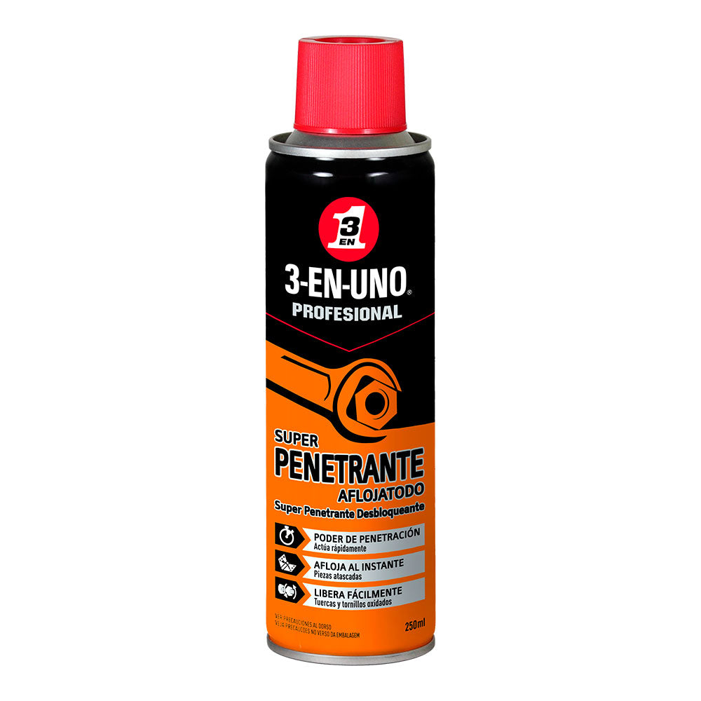 Spray super penetrante desbloqueante 250ml 3 em 1_0
