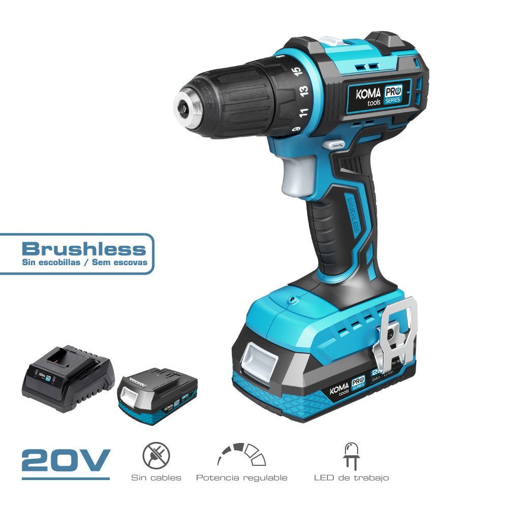 Kit mala berbequim aparafusador 20 v brushless_0