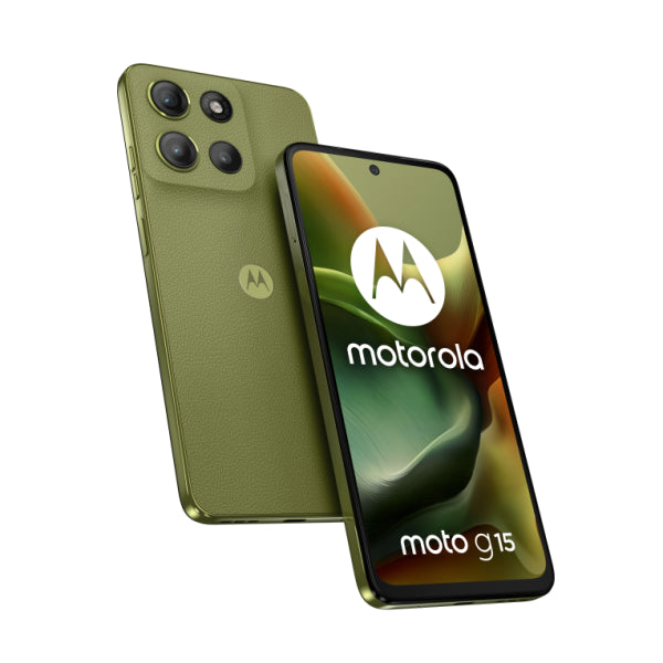 Motorola moto g15 17,1 cm (6.72") SIM doble Android 15 4G USB Tipo C 8 GB 128 GB 5200 mAh Verde_0