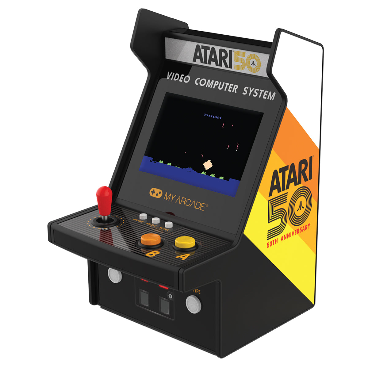 MY ARCADE MICRO PLAYER PRO ATARI 100 GAMES 6.75" DGUNL-7013_0