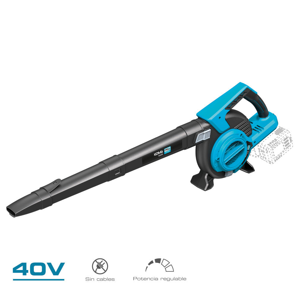Soprador/aspirador/triturador 40v (sem baterias nem carregador) brushless_0