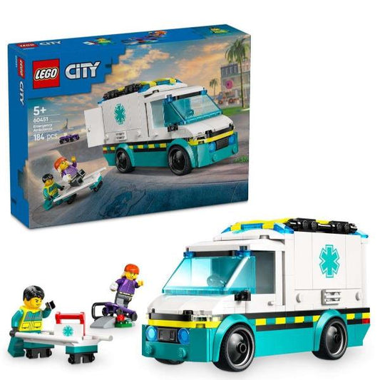 60451 City Rettungswagen, Konstruktionsspielzeug_0