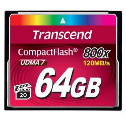 Transcend Compact Flash 64GB 800x_0