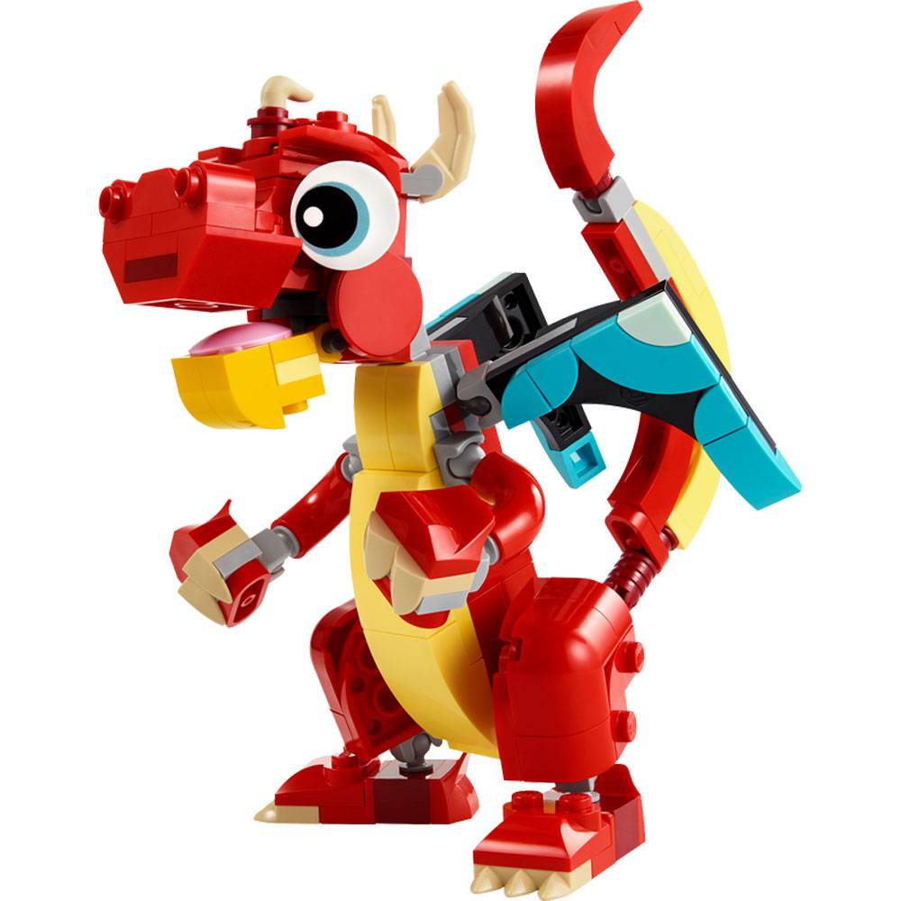 LEGO Creator 3-in-1: Dragão Vermelho | Idades 6+ | 149 Peças | Item 31145