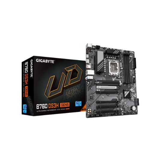 Placa Base GIGABYTE B760 DS3H GEN5 / ATX / LGA 1700 / Preto_0