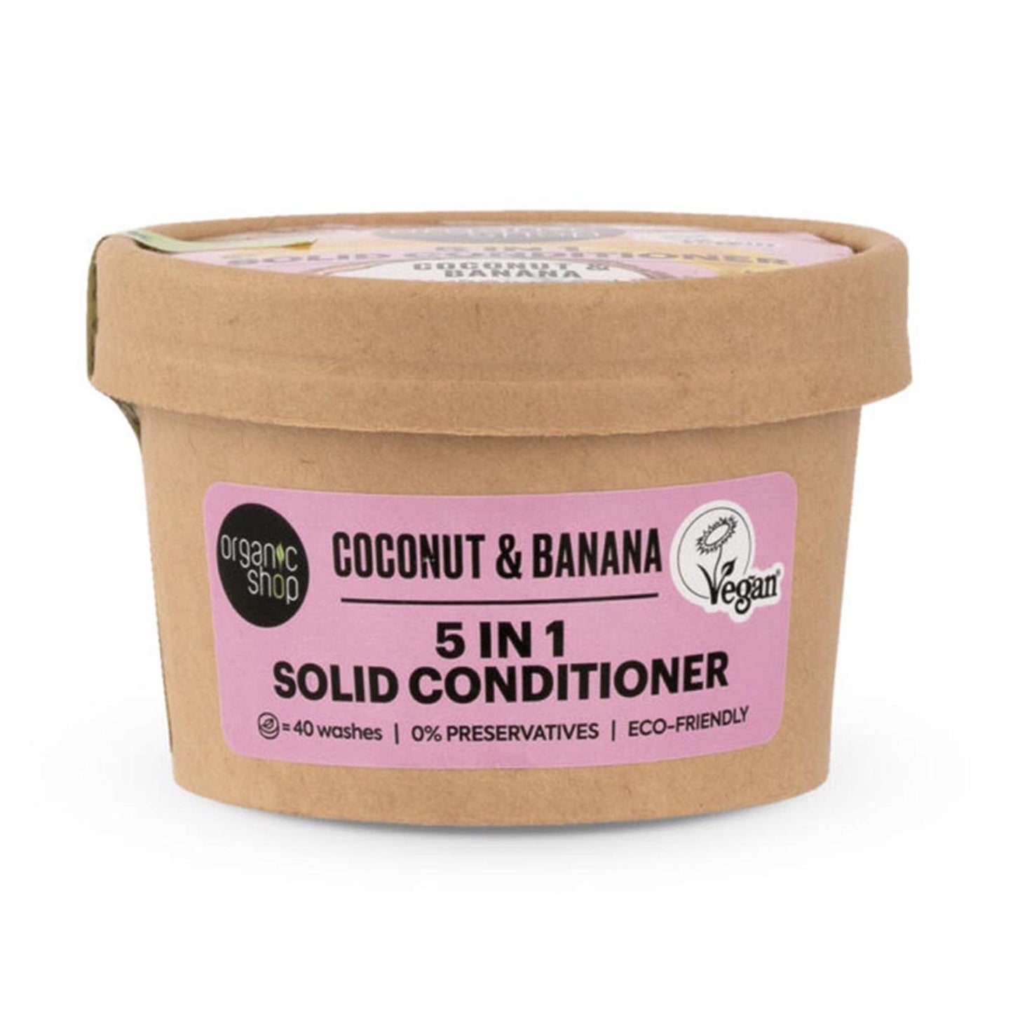 Acondicionador Natura Siberica / Coco & Banana / 5 em 1 / 60gr_0