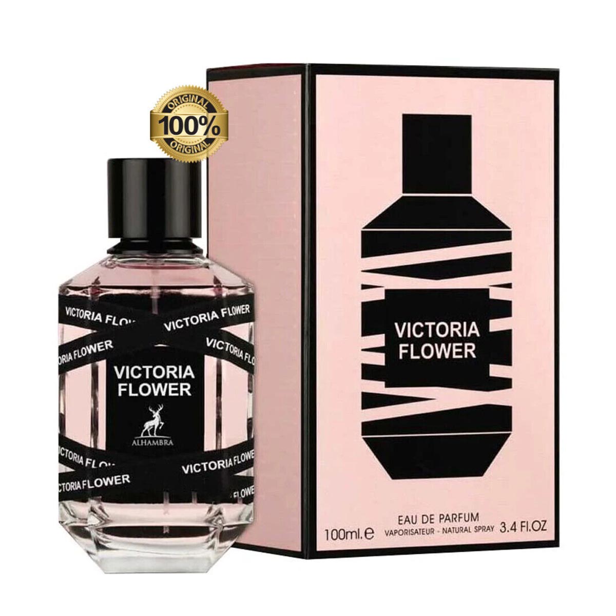 Eau de Parfum Maison Alhambra Victoria Flower Mulher / 100ml_0