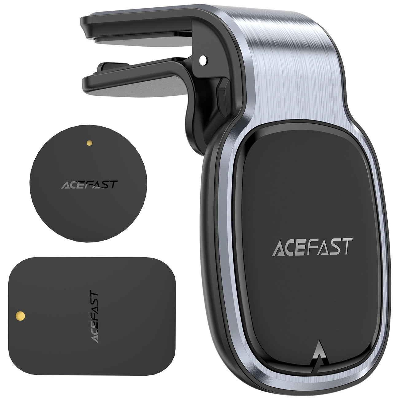 Acefast magnetic car phone holder for air vent gray (D16 gray)_1