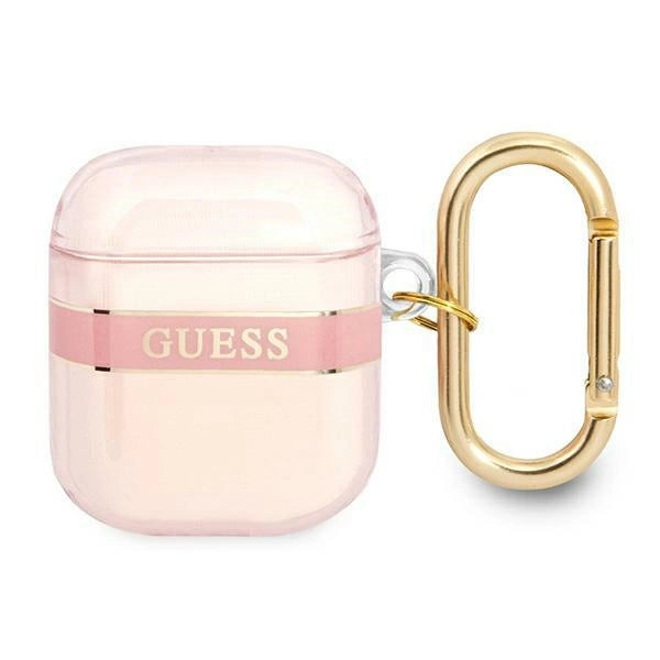 Guess GUA2HHTSP AirPods cover pink/pink Strap Collection_0