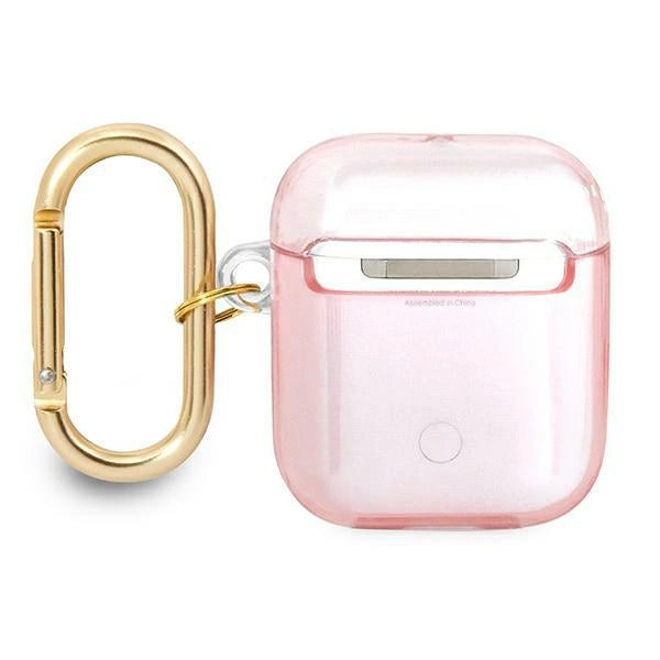 Guess GUA2HHTSP AirPods cover pink/pink Strap Collection_1