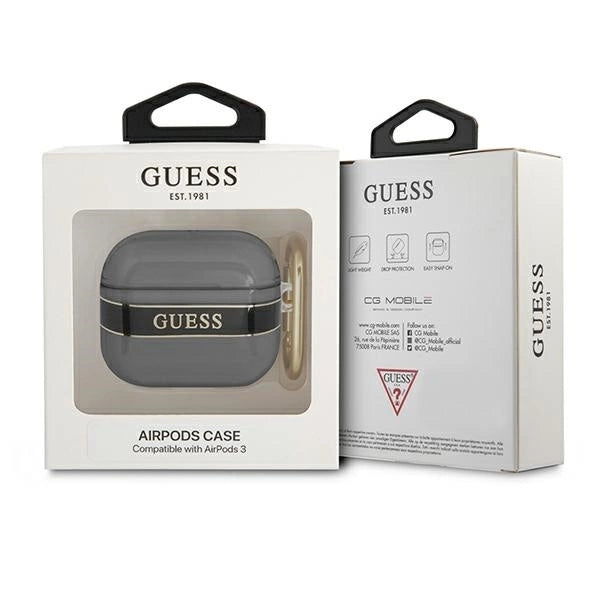 Guess GUA3HHTSK AirPods 3 cover black/black Strap Collection_2
