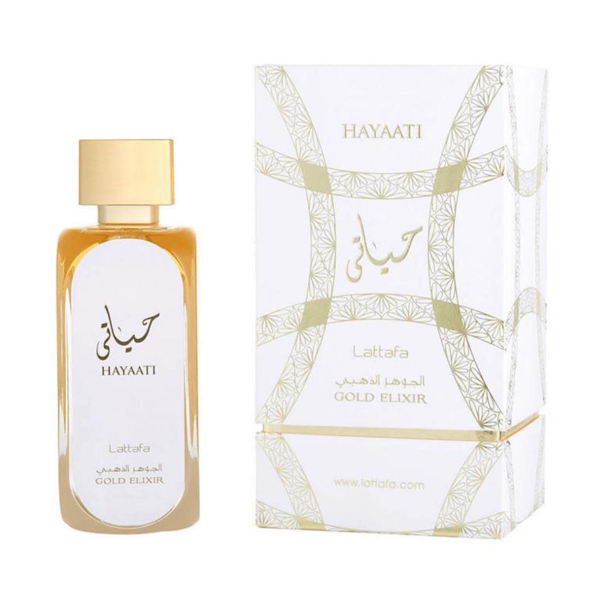 Perfume Lattafa / Hayaati Gold Elixir / 100ml Vaporizador_0