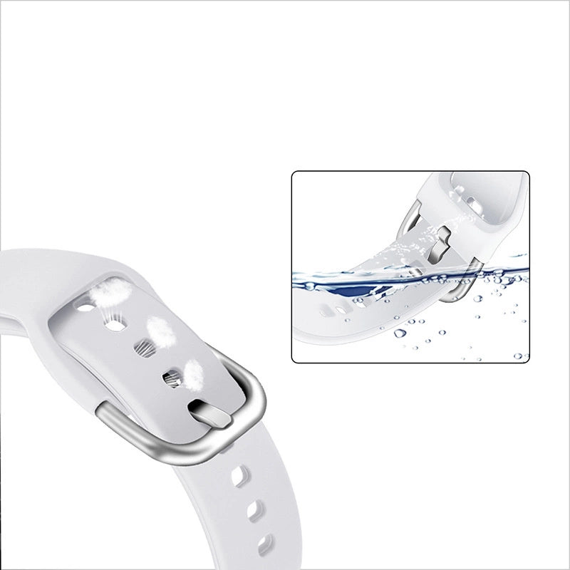 Silicone Strap TYS band for Samsung Galaxy Watch 40 / 41 / 42 / 43 / 44 mm - red_3