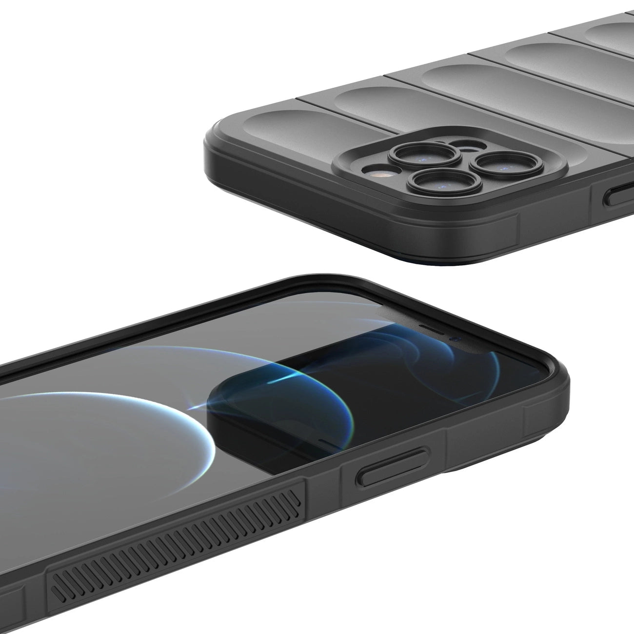 Magic Shield Case case for iPhone 12 Pro Max flexible armored dark blue cover_10