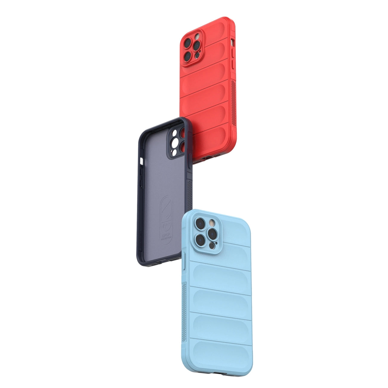 Magic Shield Case case for iPhone 12 Pro Max flexible armored dark blue cover_14
