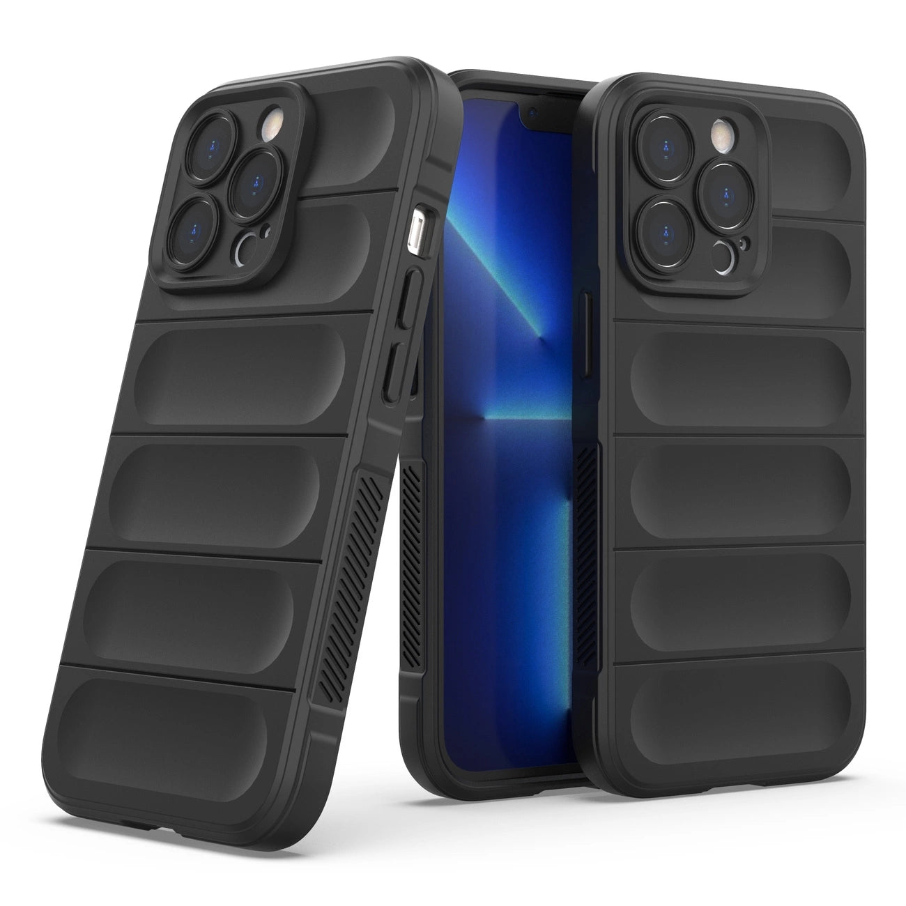 Magic Shield Case for iPhone 13 Pro flexible armored cover black_5