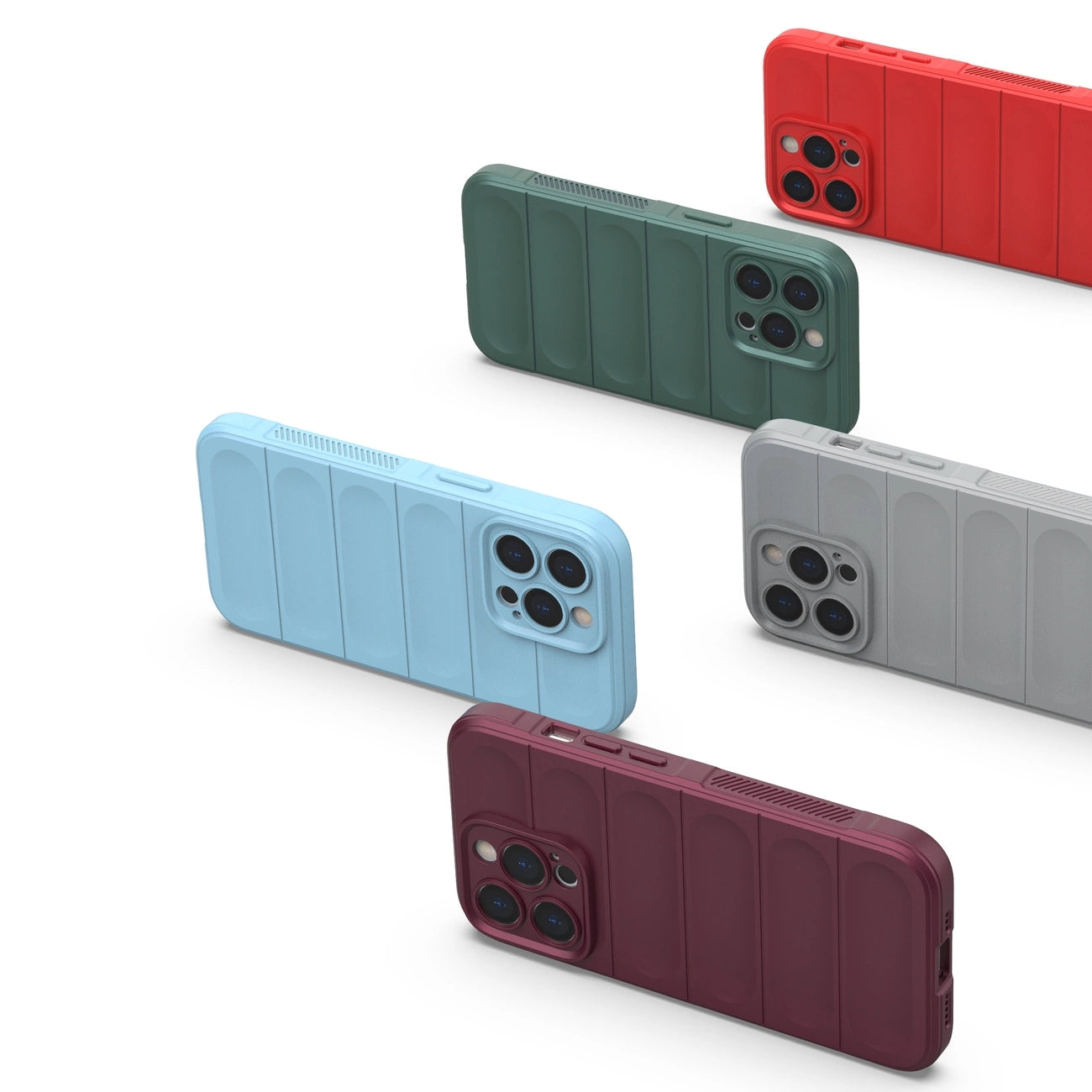 Magic Shield Case for iPhone 13 Pro flexible armored cover red_10