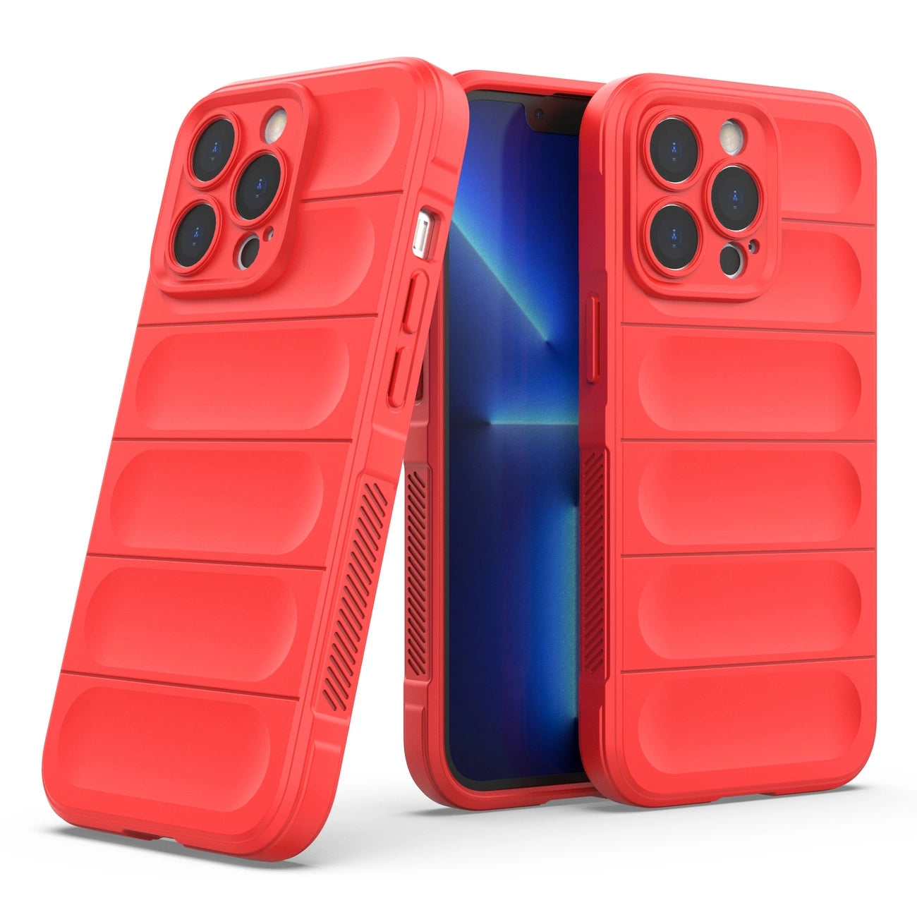 Magic Shield Case for iPhone 13 Pro flexible armored cover red_6