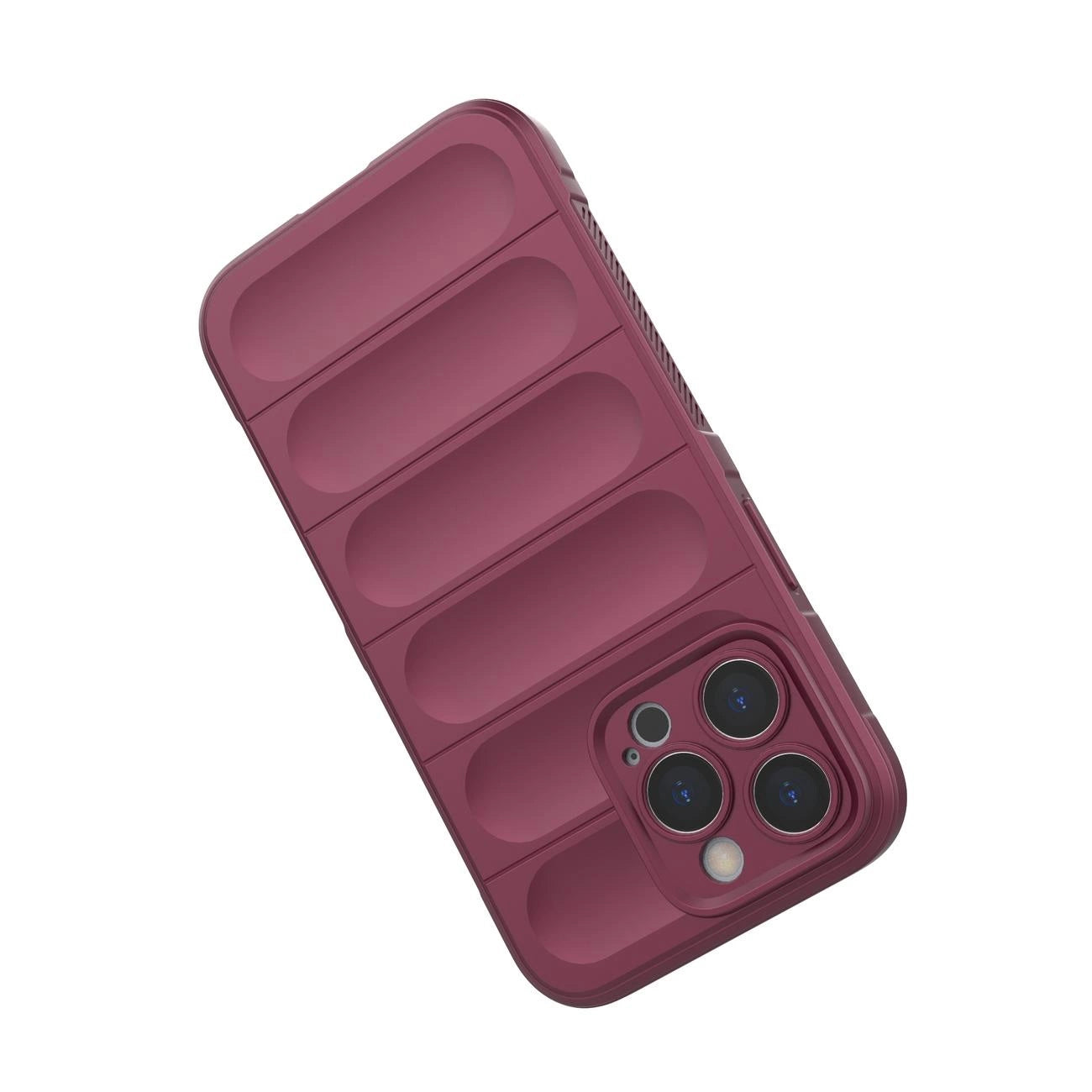 Magic Shield Case for iPhone 13 Pro Max flexible armored burgundy cover_2