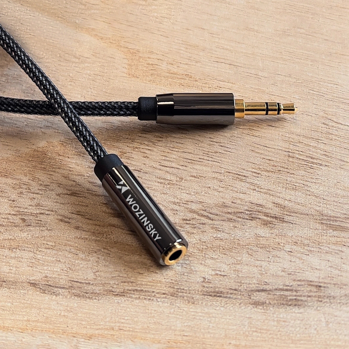 Wozinsky mini jack extension cable (female-male) AUX extension 3 m black_11