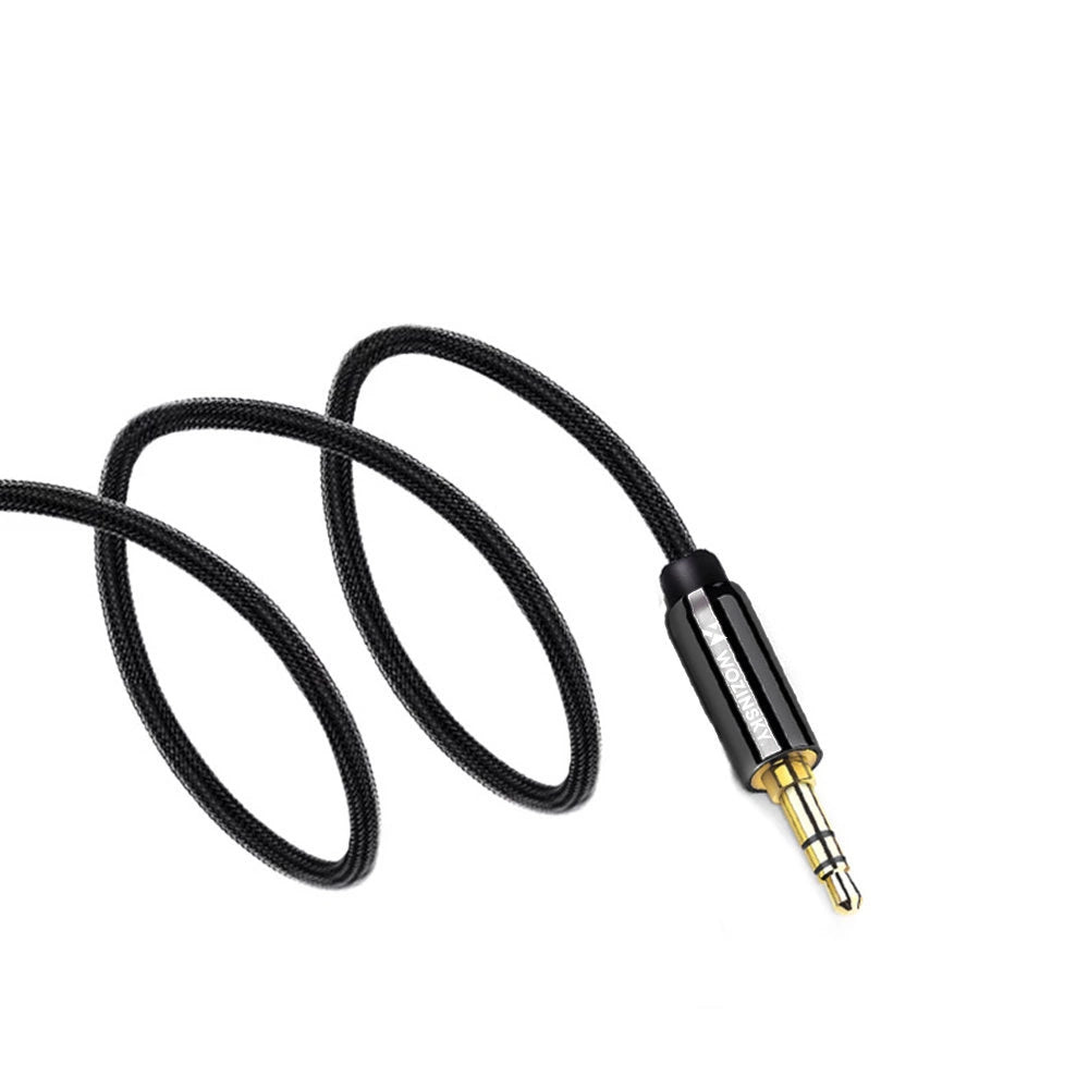 Wozinsky AUX cable angled (male-male) mini jack cable 1.5 m black_3