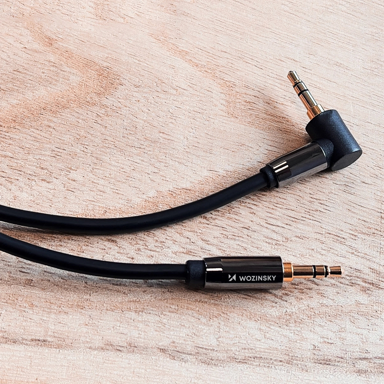 Wozinsky AUX cable angled (male-male) mini jack cable 1.5 m black_7